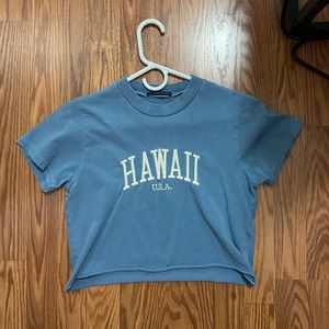 Brandy Melville Helen Hawaii USA Blue Top